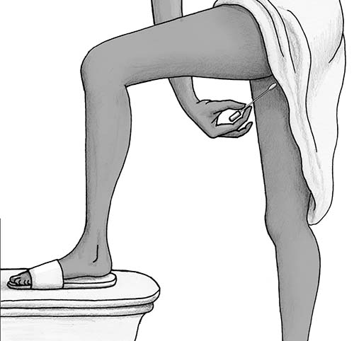 Self-collected lower vaginal swabs (LVS) | RPHCM